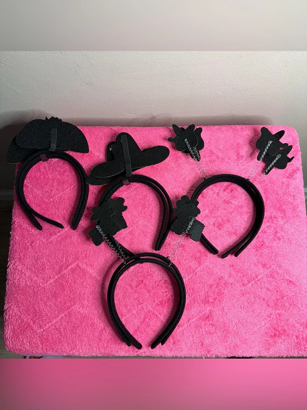 Kids Fiesta Headband Set with Colorful Pinata and Sombrero Accents